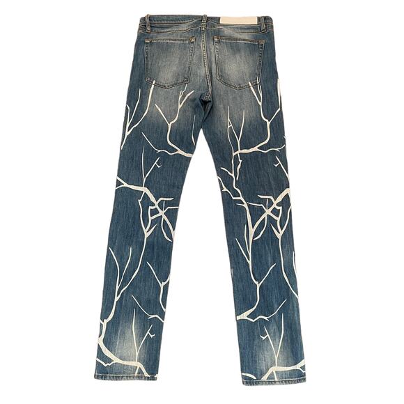Each x Other Limited Edition Yi Zhou Branch Print Jeans - Picture 3 of 10